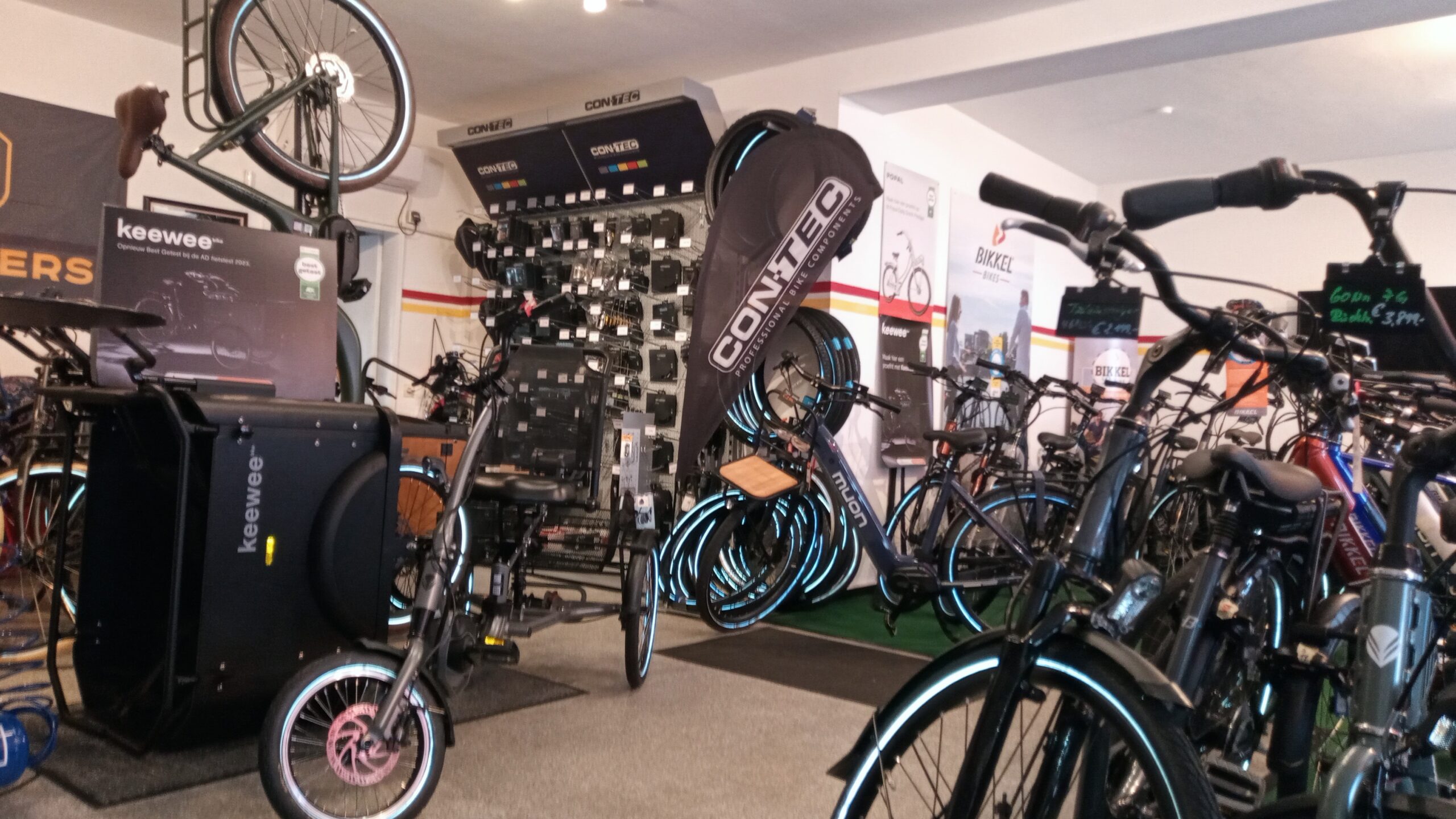 AS Bikeshop Wassenberg - Einblick in die Ausstellung